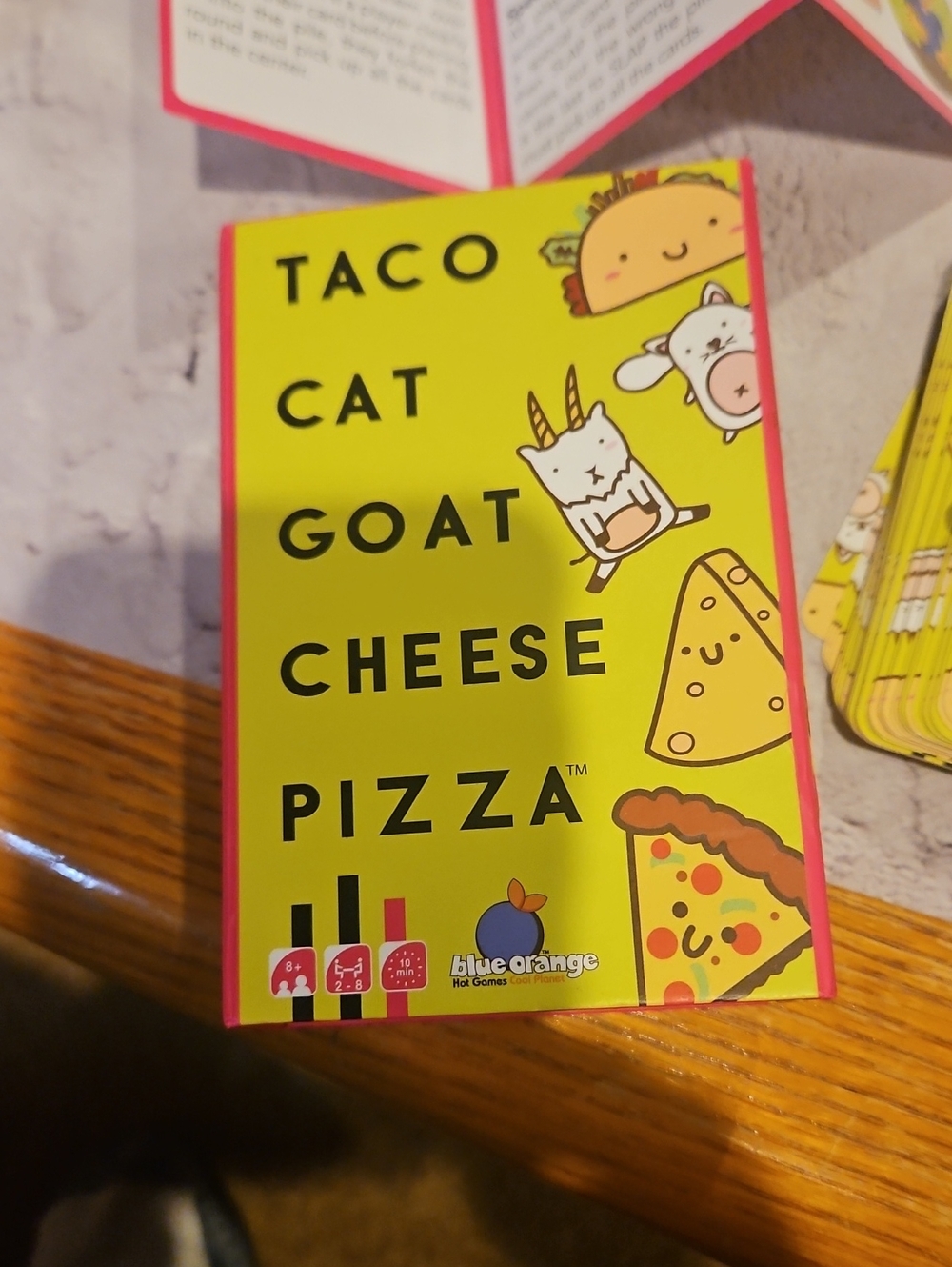 🌟3/$25🌟 Taco Cat Goat Cheese Pizza Card Game
